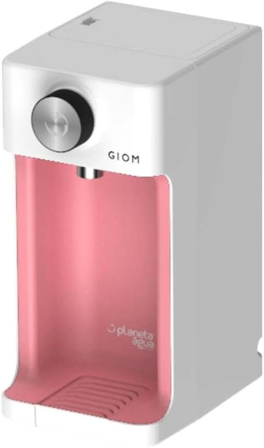 Purificador e Alcalinizador de Água Natural GIOM Rosa