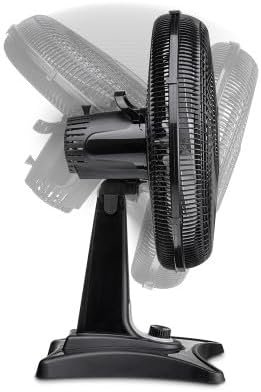 Ventilador De Mesa 40cm Multilaser Turbo 40 Six Preto VL403 130W 3