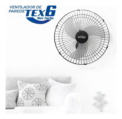 Ventilador Ventex de Parede TEX6 Max Turbo 60 Cm 210W Bivolt 2