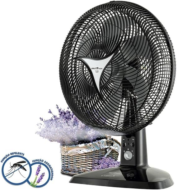 Ventilador Ventus Insect 130w Preto Britânia 2