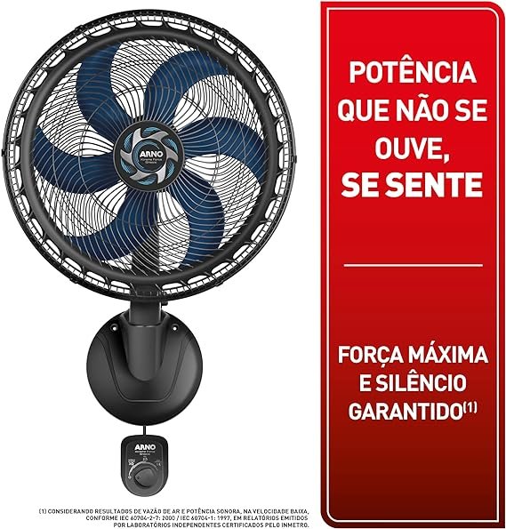 Ventilador de Parede Desmontável Arno Xtreme Force Breeze 50cm VB51 3