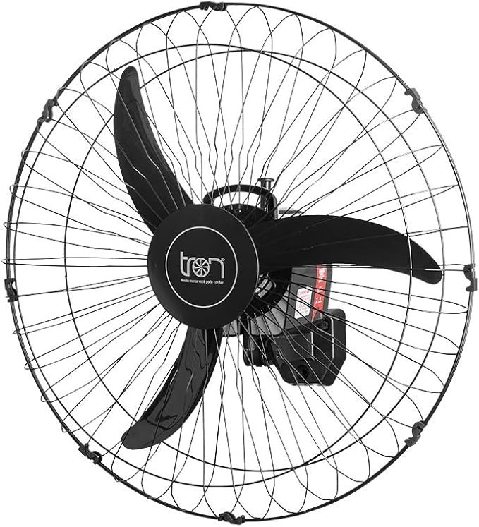 Ventilador de Parede Tron C1 140W Preto 60 cm