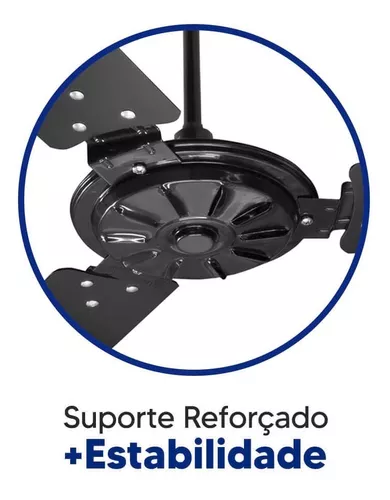 Ventilador de Teto Comercial Motor Grande 180W Ventex 2