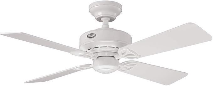 Ventilador de Teto Residencial Bayport Branco Hunter Fan Oficial