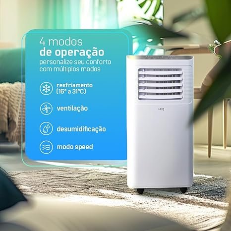 Ar Condicionado Portátil HQ 8500 BTUs AP8500FW 2