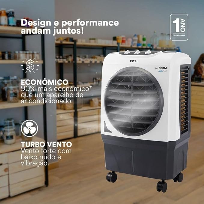 Climatizador De Ar Profissional Eos Ecl300m Pro 30l 2