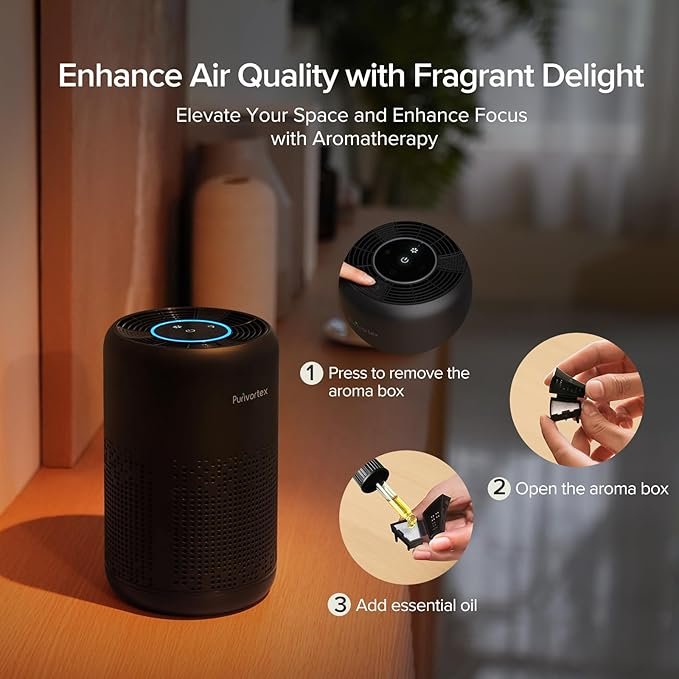 Purificador de ar HEPA AC300 Purivortex 2